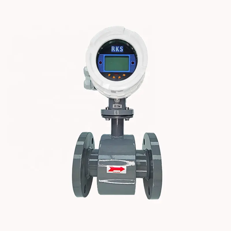 DN08-DN2000 high accuracy competitive Electromagnetic Flow Meter with 4-20mA pulse output