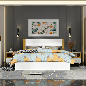 Foshan precio de fábrica al por mayor blanco cuatro temporadas de cinco estrellas de lujo muebles de <span class=keywords><strong>hotel</strong></span> - Product Image 1