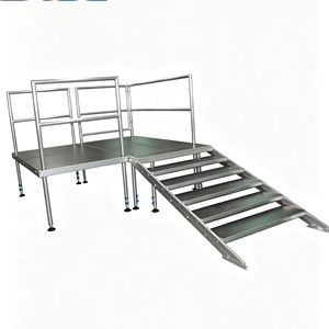 Adjustable <b>Stage</b> Outdoor Mobile <b>Stage</b> Fast Setup Aluminum Truss Design Wedding Event Portable Show Concert - Product Image 1