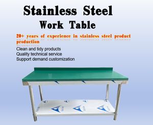 Alta Qualidade Restaurante Cozinha Dobrável Mesa De Jantar com PE Placa Bancada Dobrável De Aço Inoxidável - Product Image 6