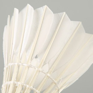 Trắng Lông Ngỗng Cầu Lông Ngỗng Lông Với Giá Tốt Nhất Giống Như BWF Đá Cầu Đá Cầu Lingmei 90 - Product Image 5