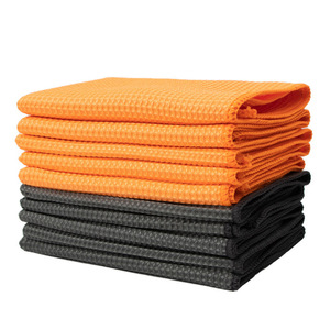 Chiffon de nettoyage en microfibre 40x40cm, extra large, épais, absorbant l'eau, serviette de polissage pour voiture, détachant, sans peluches, durable - Product Image 2