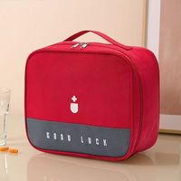 Bolsa de Almacenamiento de Medicamentos Portátil con Logotipo Personalizado, Organizador de Primeros Auxilios de Viaje, Bolsa Médica de Gran Capacidad con Asa y Logotipo Personalizado