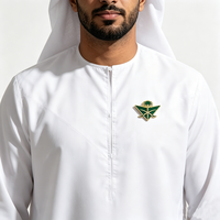 Autocollant en métal plaqué or en forme de carte de l'Arabie Saoudite avec drapeau et palmier pour la Fête nationale KSA, idéal pour téléphone