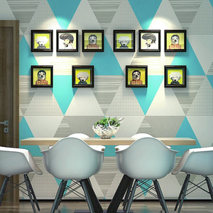 Nordic Minimalist <span class=keywords><strong>Abstract</strong></span> Lines Geometrischer TV-Hintergrund Wandbild Tapete Modernes Wand dekor Tapeten 3D Papel De Parede - Product Image 2