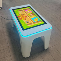 Desain baru 32 inci Android antiair, Meja sentuh Game anak dengan layar