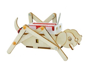 FAI DA TE Strisciando Cane Meccanico Science Experiment Giocattoli di Modello Kit di Materiali Progetto Scuola Dei Bambini Educativi Di Puzzle Kit di Materiali - Product Image 3