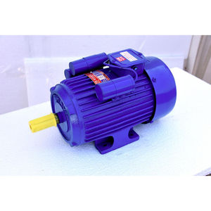 Moteur asynchrone monophasé 3HP 2,25 kW 210-230 V 1440 tr/min, montage sur pied, entièrement fermé, refroidi par ventilateur, classe IE2, cadre 95 mm - Product Image 1