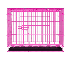 Katlanabilir carryable demir tel evcil hayvan kafesi - Product Image 2