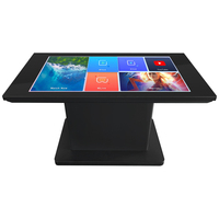 Mesa Interactiva de 43 Pulgadas con Diseño de Quiosco, Pantalla Táctil LCD, Reproductor de Publicidad, Panel de Visualización Digital con Sistema Android
