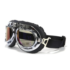 スポーツグラスオープンフェイスハーフフェイスオートバイヘルメットゴーグルモトクロスアイウェア卸売ヴィンテージレトロハーレーオートバイゴーグル - Product Image 5