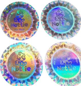 Adesivo Olografico <span class=keywords><strong>con</strong></span> Immagine Laser Nascosta e Testo Segreto, Etichetta di Sicurezza Anticontraffazione - Product Image 2