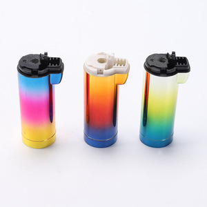 เปลือกไฟแช็กพลาสติกเคลือบสูญญากาศ He Er Yin สีรุ้ง ผิวเคลือบด้วยไฟฟ้า - Product Image 1
