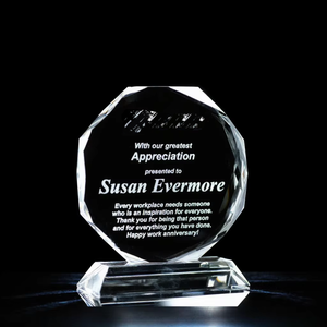 Medalla <span class=keywords><strong>de</strong></span> Cristal <span class=keywords><strong>de</strong></span> Estilo Artesanal, Forma Libre, <span class=keywords><strong>Premios</strong></span> <span class=keywords><strong>de</strong></span> Competencia <span class=keywords><strong>de</strong></span> Habilidad Industrial, Reconocimiento <span class=keywords><strong>de</strong></span> Calificación Profesional, Personalizada - Product Image 2