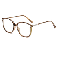 MK250313 Nouveau PC Sparkling Square Lunettes de lecture Anti Blue Light Lunettes Cadres pour tous les visages Photochromique Lunett Photogray