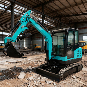 Nueva Miniexcavadora Económica, Excavadora de Construcción, Microexcavadora de Orugas, Precios de Microexcavadoras de 3 Toneladas y 3.5 Toneladas en Venta - Product Image 4