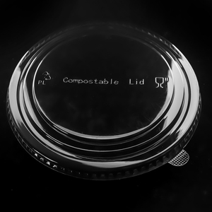 Phẳng Nắp 185mm compostable Nắp bán buôn số lượng lớn PLA Nắp sinh thái bao bì nhà sản xuất bao bì thực phẩm nhà cung cấp PLA Nắp OEM nhà máy - Product Image 5