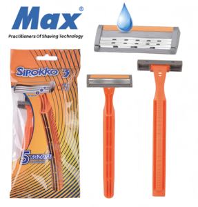 <span class=keywords><strong>MAX</strong></span> Productos Más Populares 2025 Maquinilla <span class=keywords><strong>de</strong></span> <span class=keywords><strong>Afeitar</strong></span> Desechable <span class=keywords><strong>de</strong></span> <span class=keywords><strong>3</strong></span> <span class=keywords><strong>Cuchillas</strong></span> Ajustable para Rostro y Cuerpo Femenino con Empaque Personalizado - Product Image 1