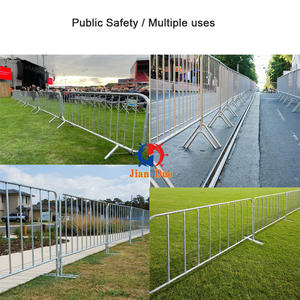 Barrière de contrôle des foules en acier Panneau de sécurité de sécurité routière extérieure pour événements et rassemblements publics - Product Image 5