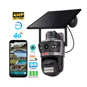 Icsee no-dữ liệu kế hoạch 10x zoom kỹ thuật số không thấm nước aov 24-giờ video ghi âm 4G di động Sim Thẻ năng lượng mặt trời di động máy ảnh - Product Image 1