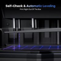 Printer 3D Resin Saturn 4 Ultra 12K Baru, PLA, Smart Automatic Leveling, Aluminium, LCD Monokrom 10-Inci, Pencetakan Lebih Cepat 150mm/jam