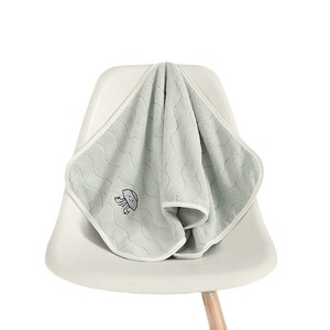 Toalla de Baño Infantil de Felpa de Coral con Diseño de Mundo Oceánico, Sin Pelusas, Tamaño Grande, para Uso Doméstico - Product Image 5