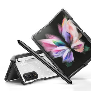 Nouvelle coque de téléphone armure pour <span class=keywords><strong>Galaxy</strong></span> Z Fold 5 5G dur PC étui mobile pliant pour <span class=keywords><strong>Samsung</strong></span> Z Fold <span class=keywords><strong>4</strong></span> 5G couverture arrière - Product Image 2