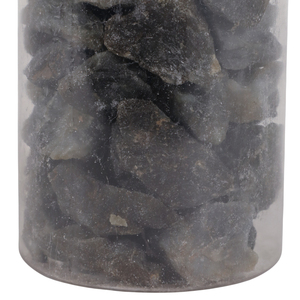 ELEVARRE Vaso Decorativo con Pietra di Labradorite, Elemento d'Arredo per Casa, Ufficio, Bagno e Stanze - Product Image 3