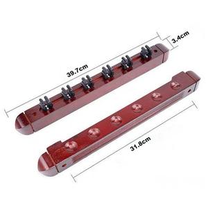 Support <span class=keywords><strong>mural</strong></span> pour queues de <span class=keywords><strong>billard</strong></span> en bois à 6 trous, multi-pièces, style Rome, vente chaude - Product Image 1