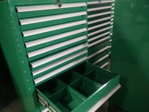 Nhà sản xuất chuyên nghiệp Bán buôn giá thấp chất lượng cao 12-Layer Xe đẩy cán tủ công cụ Hộp tủ - Product Image 3