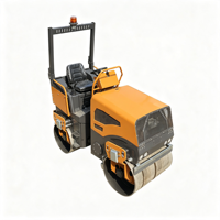 Mini-compacteur routier 750 kg, rouleau vibratoire manuel pour la réparation des chaussées
