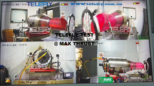 Telefly động cơ nhà sản xuất chuyên nghiệp telefly TF-TJ2000A 200kg cao-lực đẩy turbojet động cơ hàng không động cơ máy bay phản lực động cơ - Product Image 4