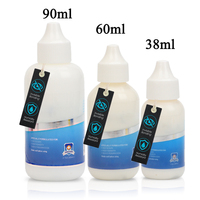 Colle forte pour perruques et systèmes capillaires - Colle invisible - Résistante à l'humidité et à l'eau - Colle pour perruques en dentelle 1.3/2/3oz