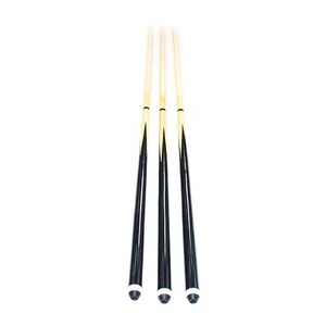 Queue de billard de haute qualité en bois d'érable, style chinois et américain, à quatre pointes, avec une grosse tête - Product Image 1