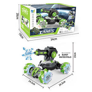 Camion-citerne télécommandé 2,4 GHz de style nouveau avec lumière de pulvérisation, <span class=keywords><strong>jouet</strong></span> de voiture grimpante pour enfants garçons - Product Image 2