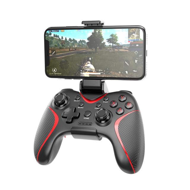 Neon RGB Lighting Bar Joystick Gamepad with BT Controller Switch for PC iPhone Android for PS4 for PS3 for Game Players