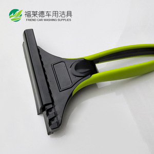 ที่ขูดน้ำแข็งในรถยนต์ 21x13 ซม. PVC ABS เครื่องมือกำจัดหิมะอเนกประสงค์สำหรับทำความสะอาดกระจกหน้าต่าง - Product Image 4