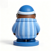 Figura Coleccionable de Diseño Premium de 8.5cm, Personalizable, de PVC, Estilo Huevo de Computadora, Caja Sorpresa OEM, para Colecciones