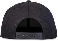 Casquette de baseball unisexe toutes saisons noire structurée à 6 panneaux avec visière incurvée en coton, broderie plate 3D en relief et logo personnalisé pour usine de chapeaux