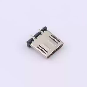 Conector USB3150-30-130-A Micro USB Tipo B 2.0, 5 Pines, Vertical, de Montaje a PCB, Blindado - Product Image 1