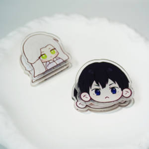 Clip mémo en acrylique Kawaii, adorable et de haute qualité, en plastique, multifonctionnel, pour filles et étudiants, idéal pour les feuilles de <span class=keywords><strong>test</strong></span>. - Product Image 1