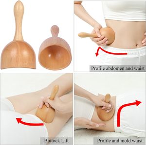 Rouleau de massage en bois le plus vendu pour la réduction de la <span class=keywords><strong>cellulite</strong></span> et la récupération musculaire - Product Image 2