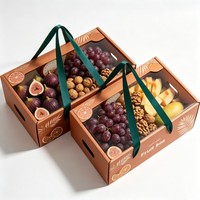 Groothandel op maat bedrukte fruitverzenddozen, populaire fruitgeschenkdozen, grote kartonnen fruitverpakkingsdozen met sojaverf