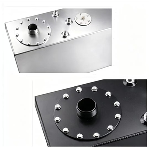 Tanque de Combustible Auxiliar Universal de Aluminio de 70L con Espuma Antisalpicaduras en el Interior, con Tapa con Sensor e Interfaz AN10 para Modificación de Automóviles - Product Image 5