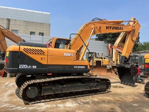 รถขุดไฮดรอลิกมือสองจากเกาหลี Hyundai 220 ขนาด 22 ตัน พร้อมเครื่องยนต์ - Product Image 4