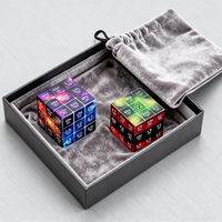 Ensemble de cubes de la table périodique personnalisés 3x3x3, cadeau exclusif sur le thème de la science avec boîte et sac personnalisés