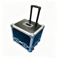 Étuis de rangement pour équipement d'impression, valise de transport rigide en aluminium, boîte de transport pour imprimante DS620 avec chariot et roues