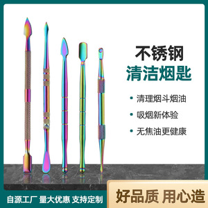 Stainless Steel Nail Art <b>Tool</b> Set With Spoon And Pusher For Manicure And Pedicure - Product Image 2