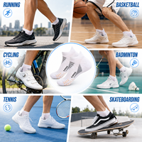 Chaussettes de sport basses respirantes avec logo personnalisé pour hommes et femmes, idéales pour l'entraînement de basketball professionnel