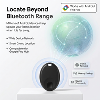 Dispositivo de Rastreo GPS con Diseño Impermeable, Control por Aplicación, Localizador de Objetos para Bolsos, Llaves, Vehículos, Cuidado de Personas Mayores (Compatible con Android)